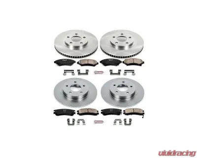 Power Stop Autospecialty Brake Kit Front & Rear Buick LeSabre 2000-2004 - KOE1543