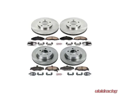 Power Stop Autospecialty Brake Kit Front & Rear Chevrolet Camaro 1998-2002 - KOE1548