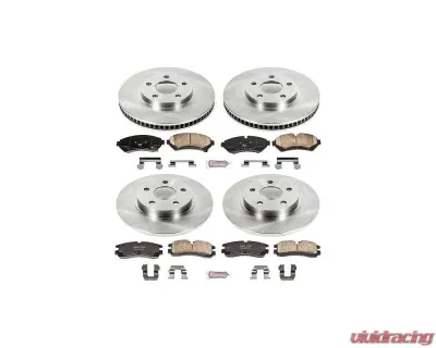 Power Stop Autospecialty Brake Kit Front & Rear Cadillac Seville 1998-2002 - KOE1550