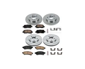 Power Stop Autospecialty Brake Kit Front & Rear Buick Allure 2005-2009