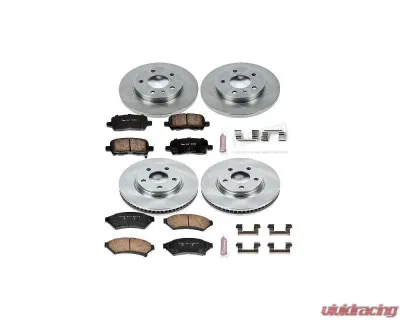 Power Stop Autospecialty Brake Kit Front & Rear Buick Allure 2005-2009 - KOE1589