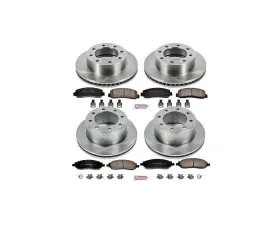 Power Stop Autospecialty Brake Kit Front & Rear Ford F-250 Super Duty 2005-2007