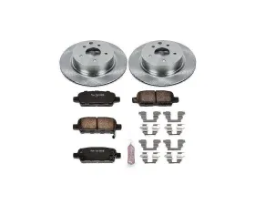Power Stop Autospecialty Brake Kit Rear Infiniti EX35 2008-2012
