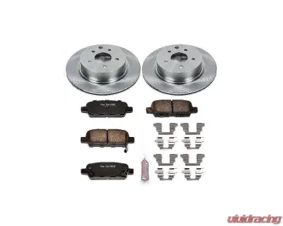 Power Stop Autospecialty Brake Kit Rear Infiniti EX35 2008-2012 - KOE179