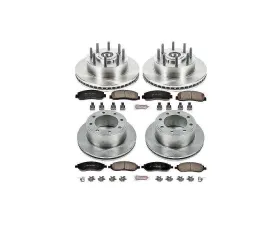 Power Stop Autospecialty Brake Kit Front & Rear Ford F-250 Super Duty 2005-2007