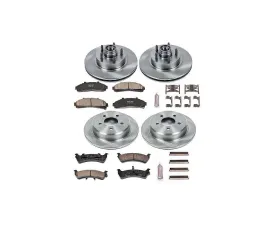 Power Stop Autospecialty Brake Kit Front & Rear Ford Explorer 1995-2001