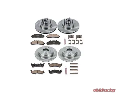 Power Stop Autospecialty Brake Kit Front & Rear Ford Explorer 1995-2001 - KOE1855