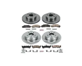 Power Stop Autospecialty Brake Kit Front & Rear Ford Explorer 1995-2001