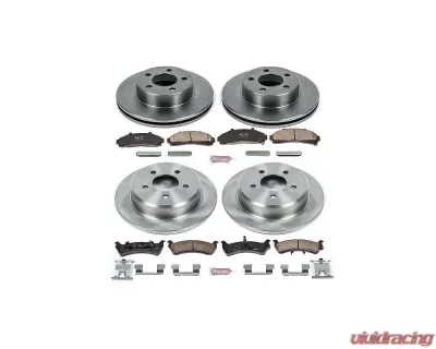 Power Stop Autospecialty Brake Kit Front & Rear Ford Explorer 1995-2001 - KOE1861
