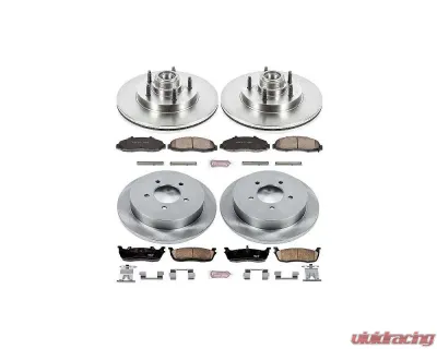 Power Stop Autospecialty Brake Kit Front & Rear Ford F-150 1999-2000 - KOE1864