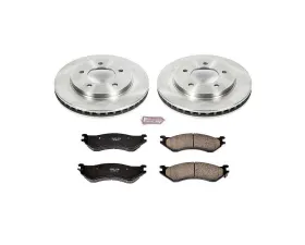 Power Stop Autospecialty Brake Kit Front Ford Expedition 1997-2002