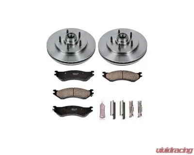 Power Stop Autospecialty Brake Kit Front Ford Expedition 1997-2000 - KOE1878