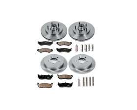 Power Stop Autospecialty Brake Kit Front & Rear Ford Expedition 1997-2000