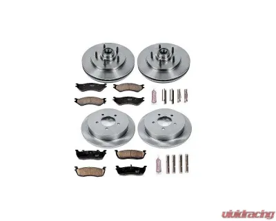 Power Stop Autospecialty Brake Kit Front & Rear Ford Expedition 1997-2000 - KOE1880