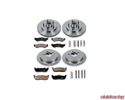 Power Stop Autospecialty Brake Kit Front & Rear Ford F-150 1999-2000 - KOE1881