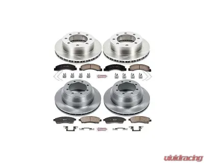 Power Stop Autospecialty Brake Kit Front & Rear Ford F-350 Super Duty 1999 - KOE1886