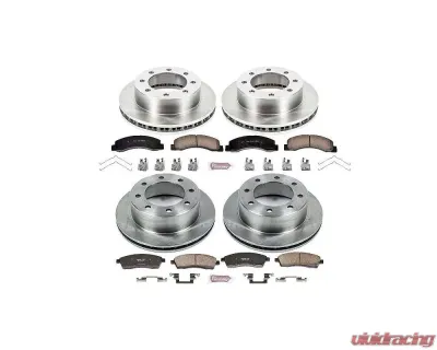 Power Stop Autospecialty Brake Kit Front & Rear Ford F-250 Super Duty 1999 - KOE1887