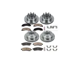 Power Stop Autospecialty Brake Kit Front & Rear Ford F-250 Super Duty 1999-2001