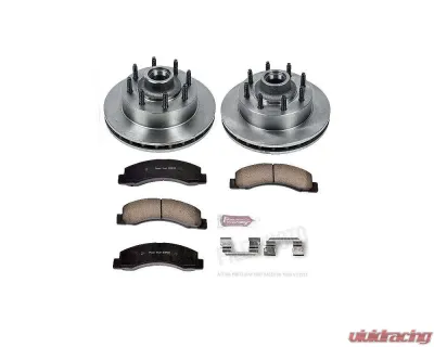 Power Stop Autospecialty Brake Kit Front Ford Excursion 2000-2002 - KOE1893