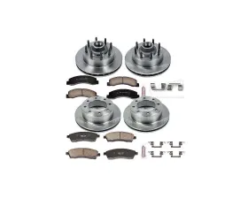 Power Stop Autospecialty Brake Kit Front & Rear Ford Excursion 2000-2002