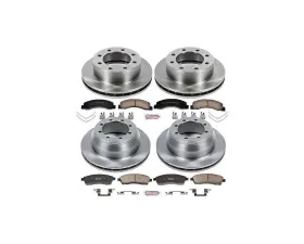 Power Stop Autospecialty Brake Kit Front & Rear Ford F-350 Super Duty 1999-2004