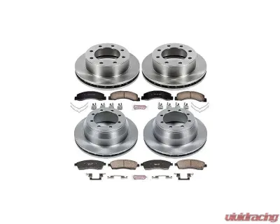 Power Stop Autospecialty Brake Kit Front & Rear Ford F-350 Super Duty 1999-2004 - KOE1907
