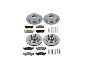 Power Stop Autospecialty Brake Kit Front & Rear Ford Expedition 2000-2002