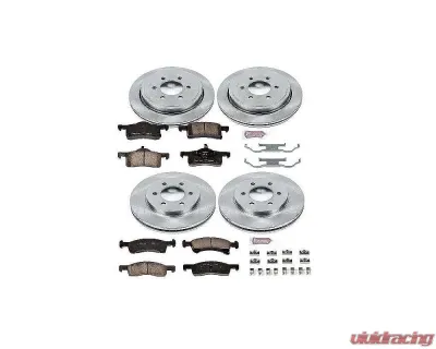 Power Stop Autospecialty Brake Kit Front & Rear Ford Expedition 2002-2006 - KOE1934