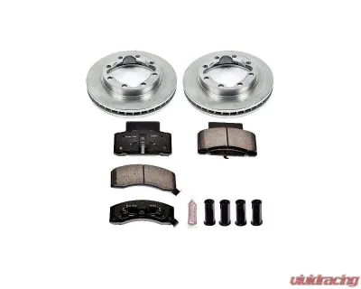 Power Stop Autospecialty Brake Kit Front Chevrolet K3500 1990-2000 - KOE1992