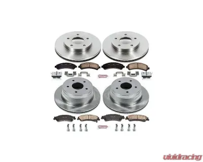 Power Stop Autospecialty Brake Kit Front & Rear Chevrolet Blazer 1997-2005 - KOE2005