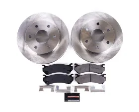 Power Stop Autospecialty Brake Kit Front Cadillac Escalade 2002-2006