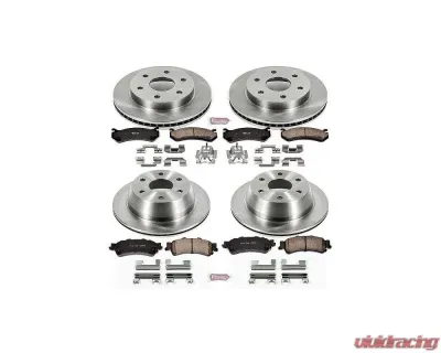Power Stop Autospecialty Brake Kit Front & Rear Chevrolet Astro 2003-2005 - KOE2010