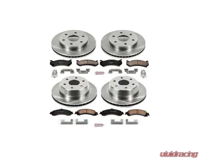 Power Stop Autospecialty Brake Kit Front & Rear Cadillac Escalade 2002-2006 - KOE2015