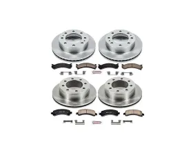 Power Stop Autospecialty Brake Kit Front & Rear Chevrolet Express 2500 2006-2017