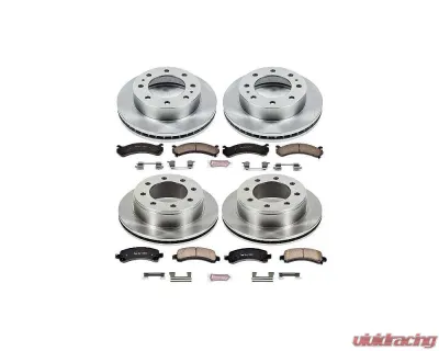 Power Stop Autospecialty Brake Kit Front & Rear Chevrolet Express 2500 2006-2017 - KOE2029
