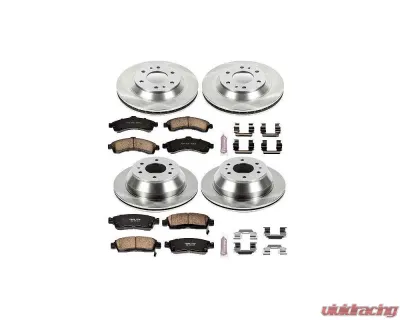 Power Stop Autospecialty Brake Kit Front & Rear Buick Rainier 2004-2005 - KOE2058