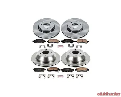 Power Stop Autospecialty Brake Kit Front & Rear Buick Rainier 2006-2007 - KOE2060