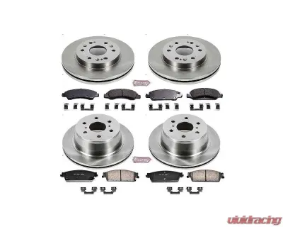Power Stop Autospecialty Brake Kit Front & Rear Cadillac Escalade 2008-2014 - KOE2070