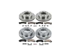Power Stop Autospecialty Brake Kit Front & Rear Chevrolet Express 3500 2014-2019
