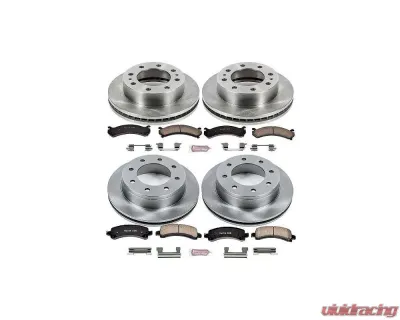 Power Stop Autospecialty Brake Kit Front & Rear Chevrolet Express 3500 2014-2019 - KOE2072