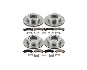 Power Stop Autospecialty Brake Kit Front & Rear Chevrolet Express 3500 2003-2013