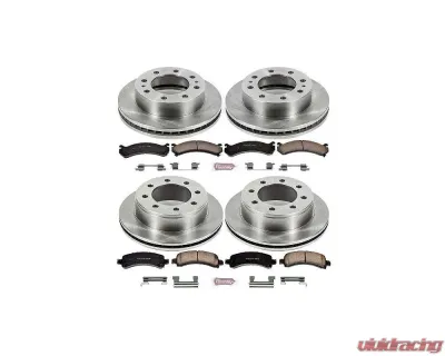 Power Stop Autospecialty Brake Kit Front & Rear Chevrolet Express 3500 2003-2013 - KOE2075
