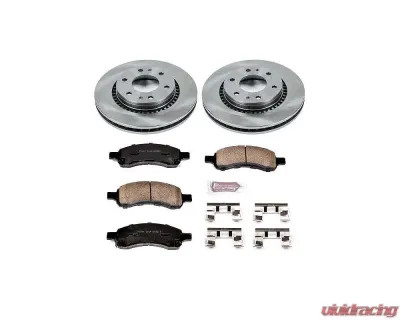 Power Stop Autospecialty Brake Kit Front Buick Rainier 2006-2007 - KOE2084