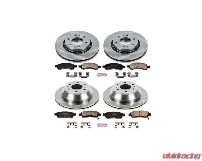 Power Stop Autospecialty Brake Kit Front & Rear Buick Rainier 2006-2007 - KOE2085