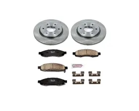 Power Stop Autospecialty Brake Kit Front Infiniti QX56 2005-2007