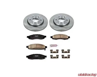 Power Stop Autospecialty Brake Kit Front Infiniti QX56 2005-2007 - KOE211