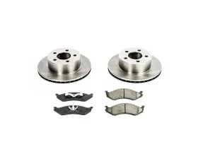 Power Stop Autospecialty Brake Kit Front Jeep Cherokee 1990-1999