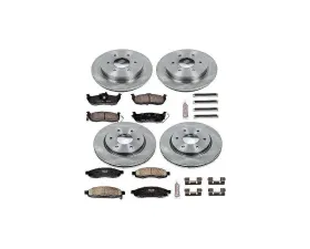 Power Stop Autospecialty Brake Kit Front & Rear Infiniti QX56 2005-2007
