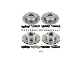 Power Stop Autospecialty Brake Kit Front & Rear Jeep Grand Cherokee 1993-1998
