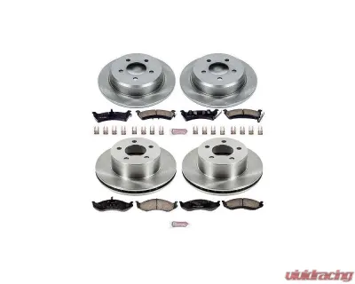 Power Stop Autospecialty Brake Kit Front & Rear Jeep Grand Cherokee 1993-1998 - KOE2121